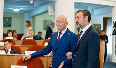 Заседание Законодательного Собрания Оренбургской области